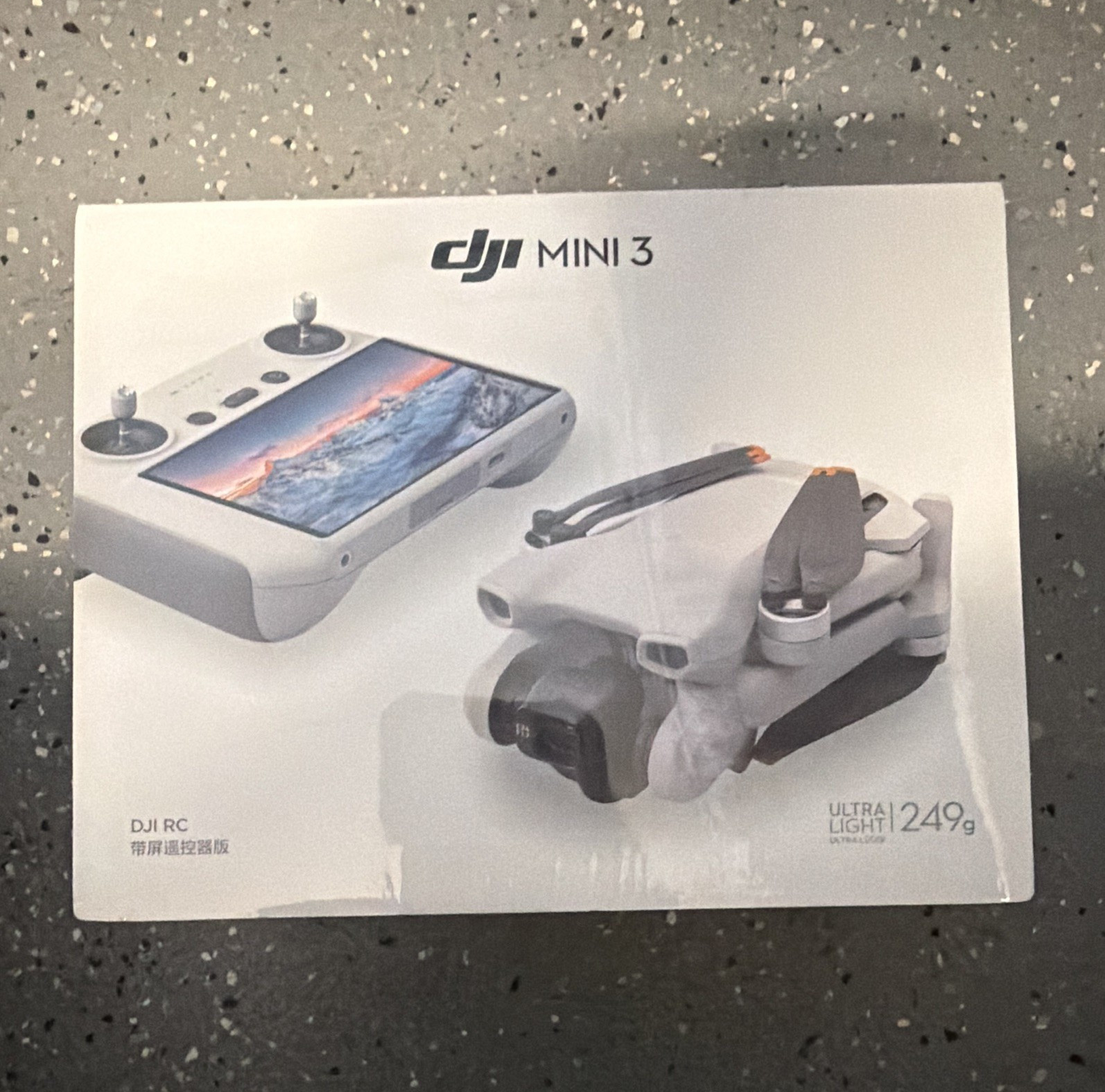 DJI Mini 3 Camera Drone w/ DJI RC, 4K HDR, True Vertical, 249g