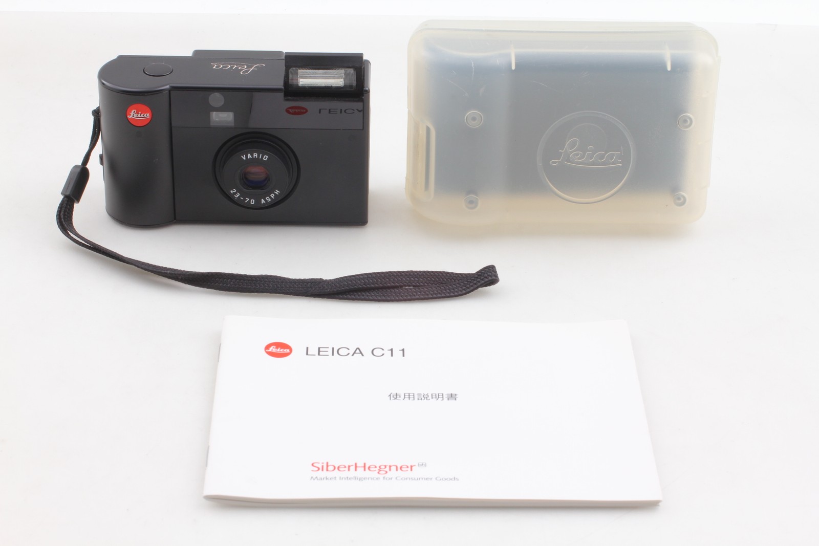 [ Near MINT ] Leica C11 APS Compact Film Camera Sterling Black Analog From JAPAN