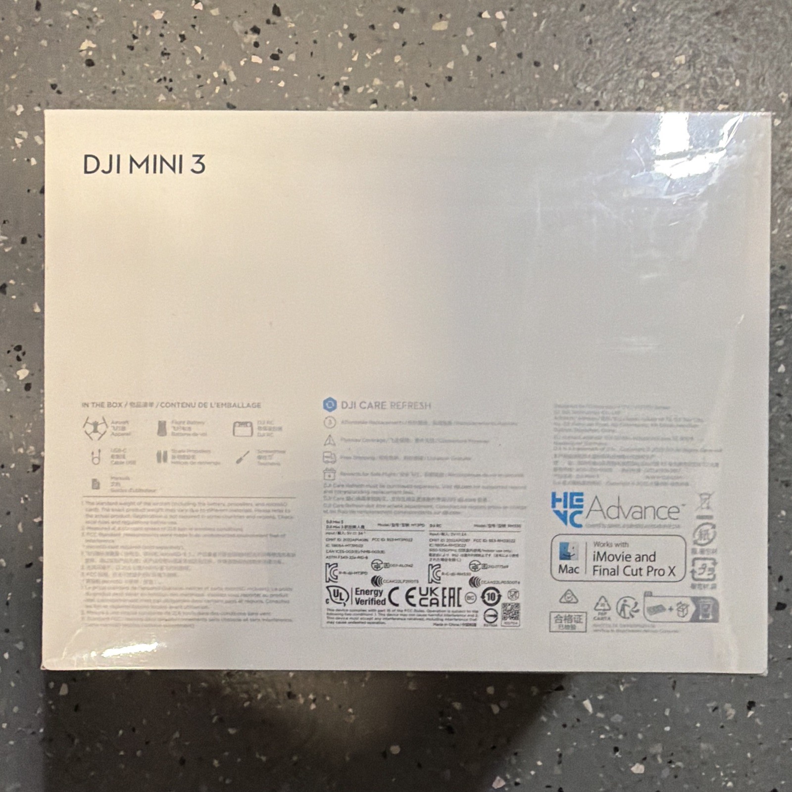 DJI Mini 3 Camera Drone w/ DJI RC, 4K HDR, True Vertical, 249g