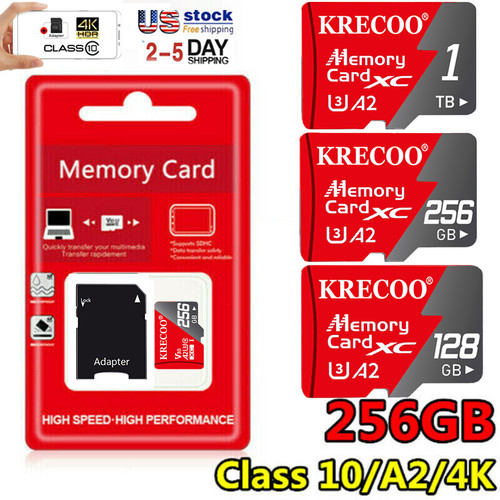 Lot 32GB 64GB 128GB 256GB 512GB Ultra Micro SD Class 10 TF Memory Card