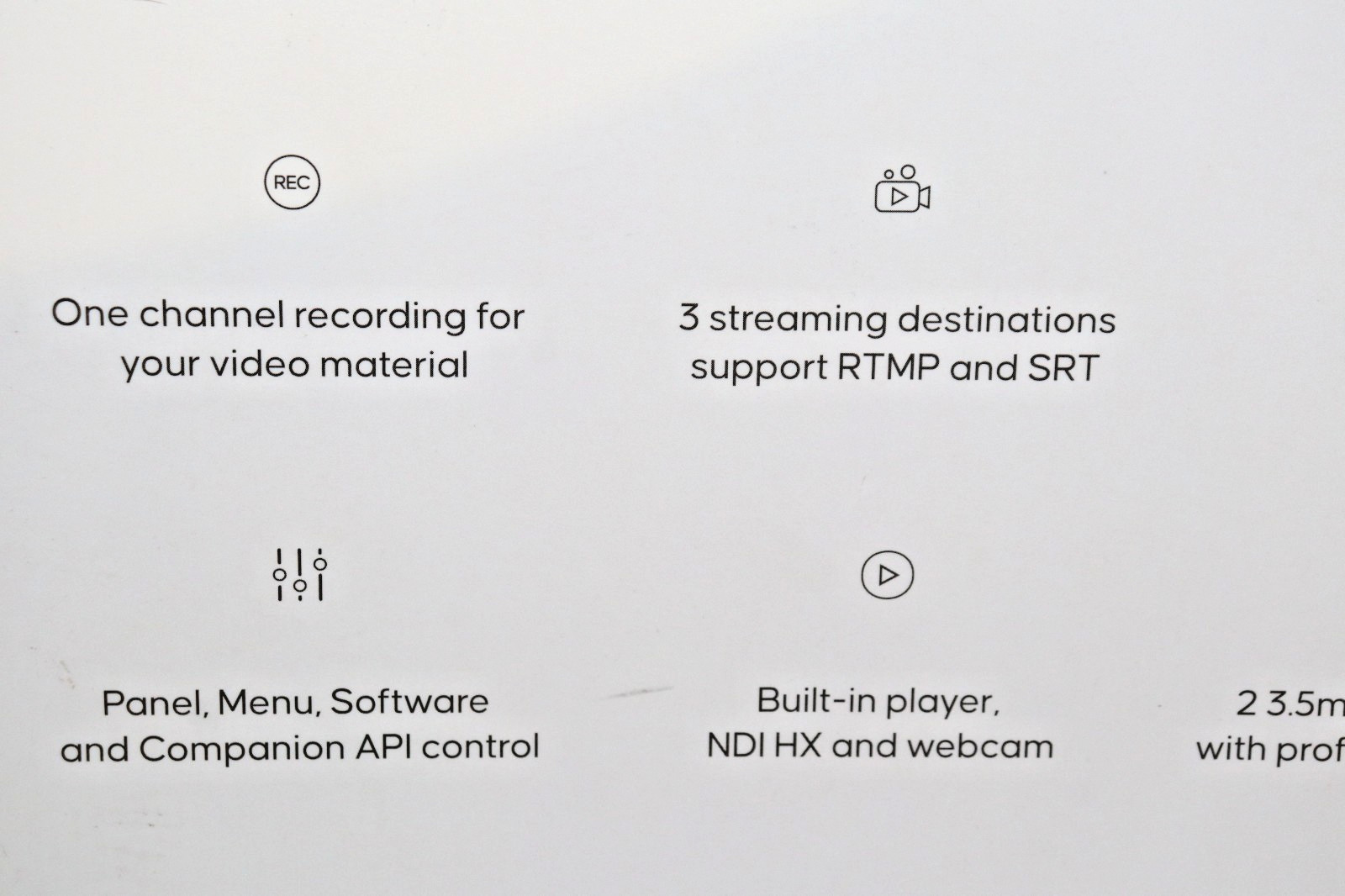 OSEE GoStream Deck HDMI USB Live Streaming Video Mixer Switcher 4 HDMI