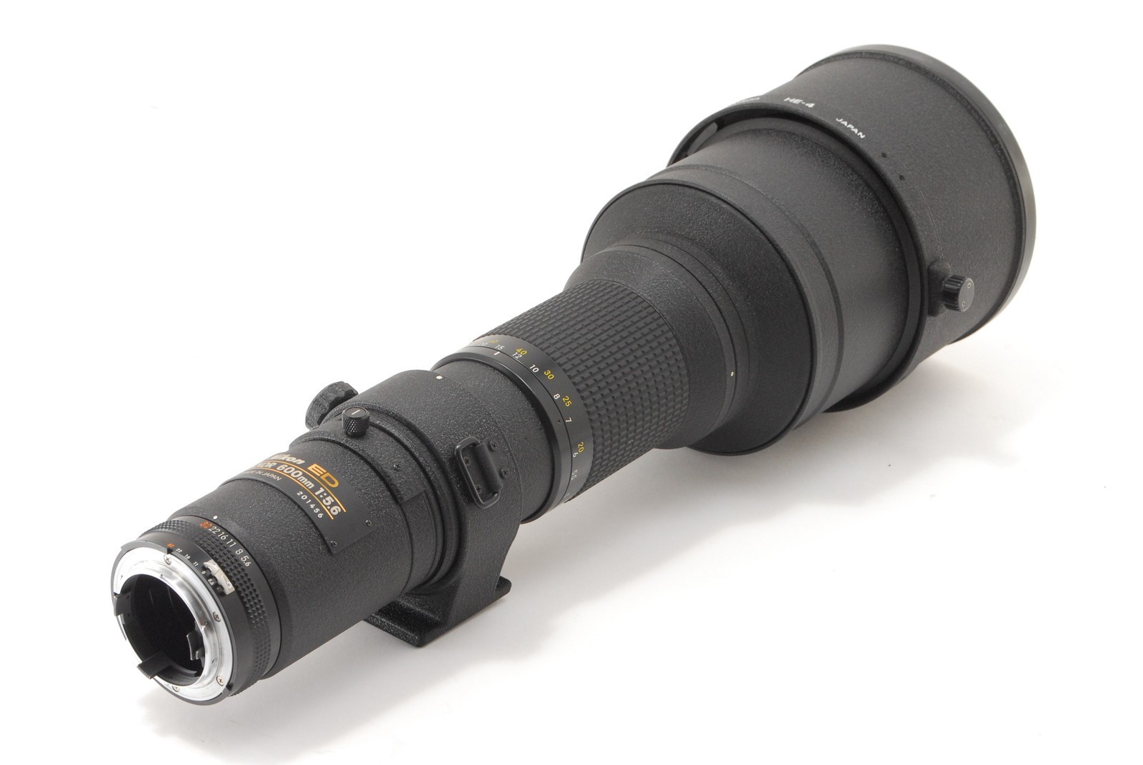 [Exc+4 in Trunk] Nikon Ai-s Nikkor 600mm f5.6 ED IF MF Telephoto Lens From JAPAN