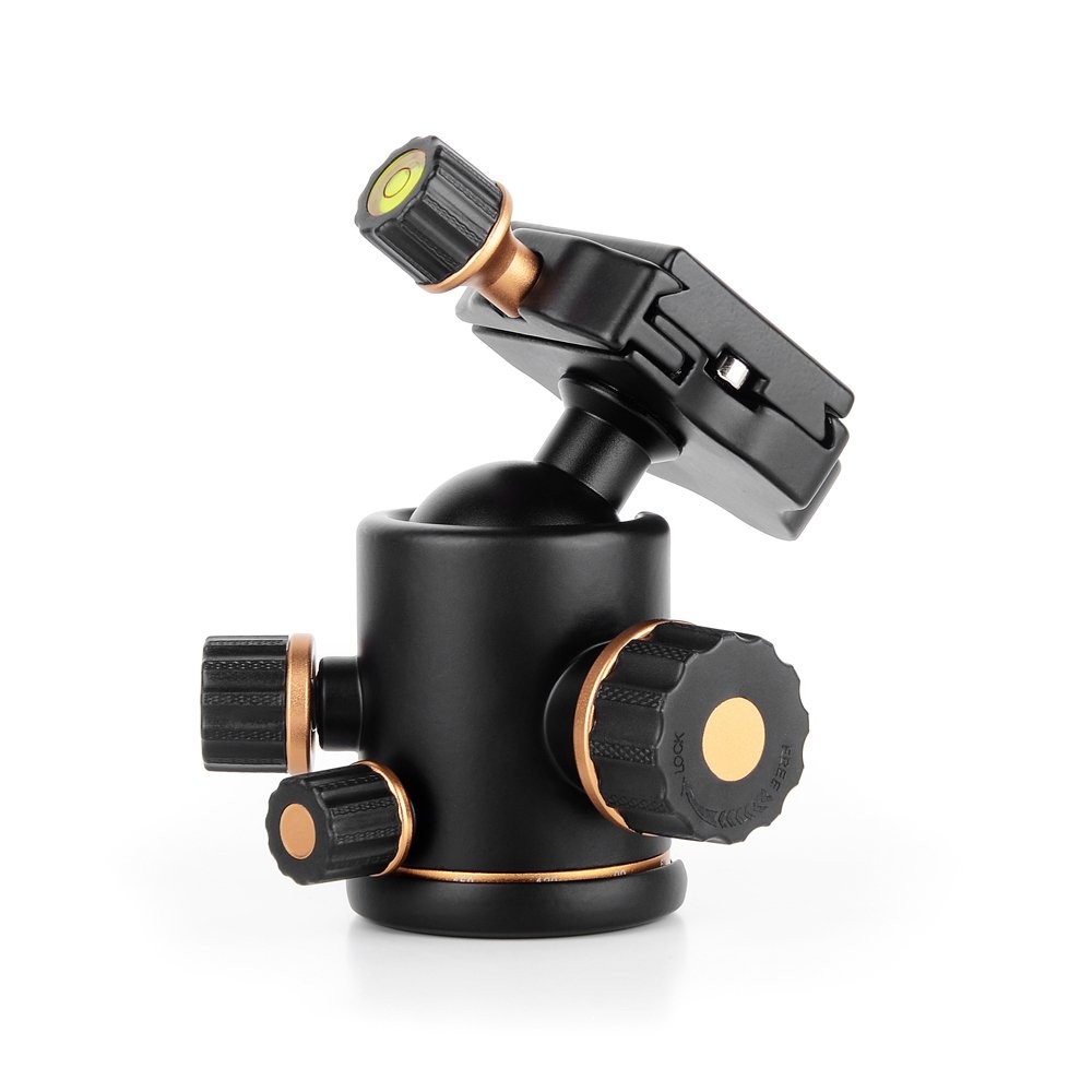 PERGEAR 360 Degree Swivel Tripod Ball Head 8KG Loading Capacity 14oz