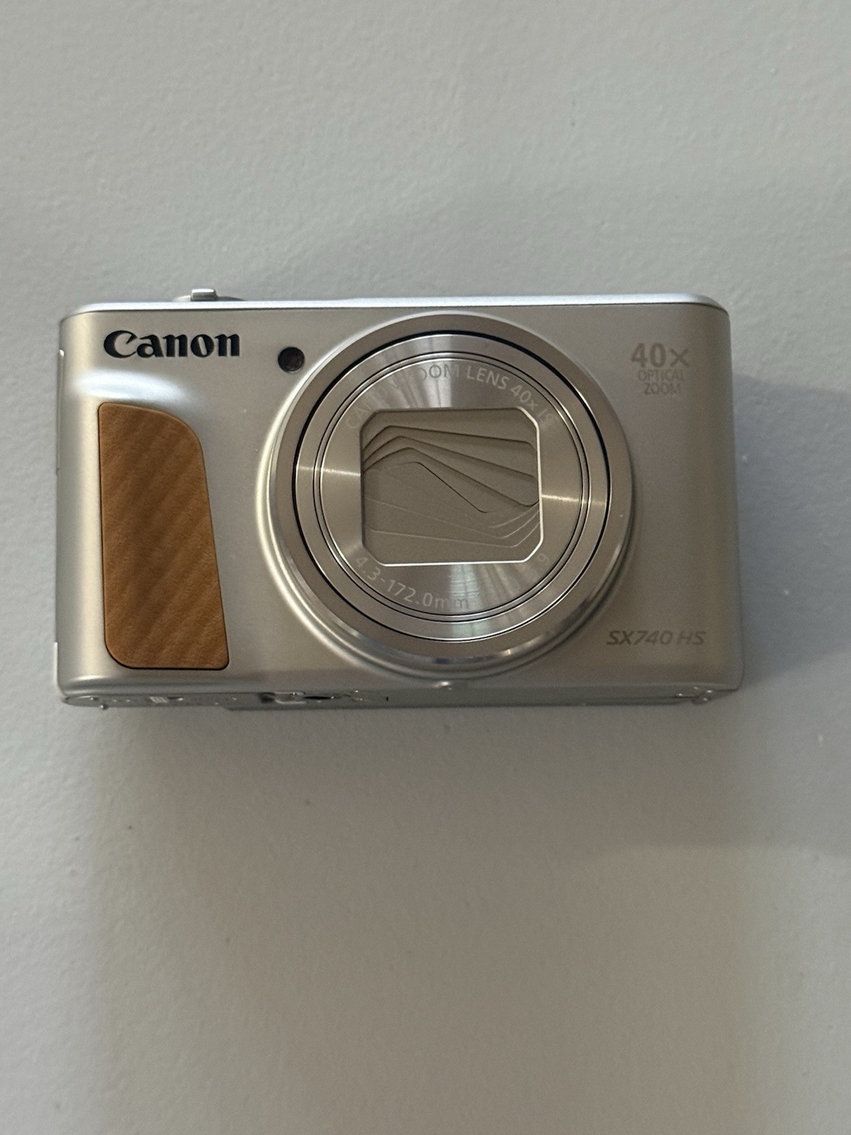 Canon PowerShot SX740 HS 20.3MP Digital Camera – Silver