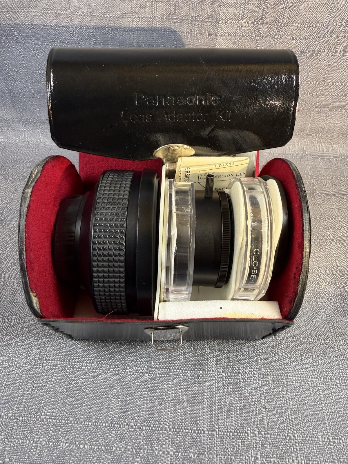 Panasonic PK-L078 Lens Converter Kit Adaptor and caps VTG