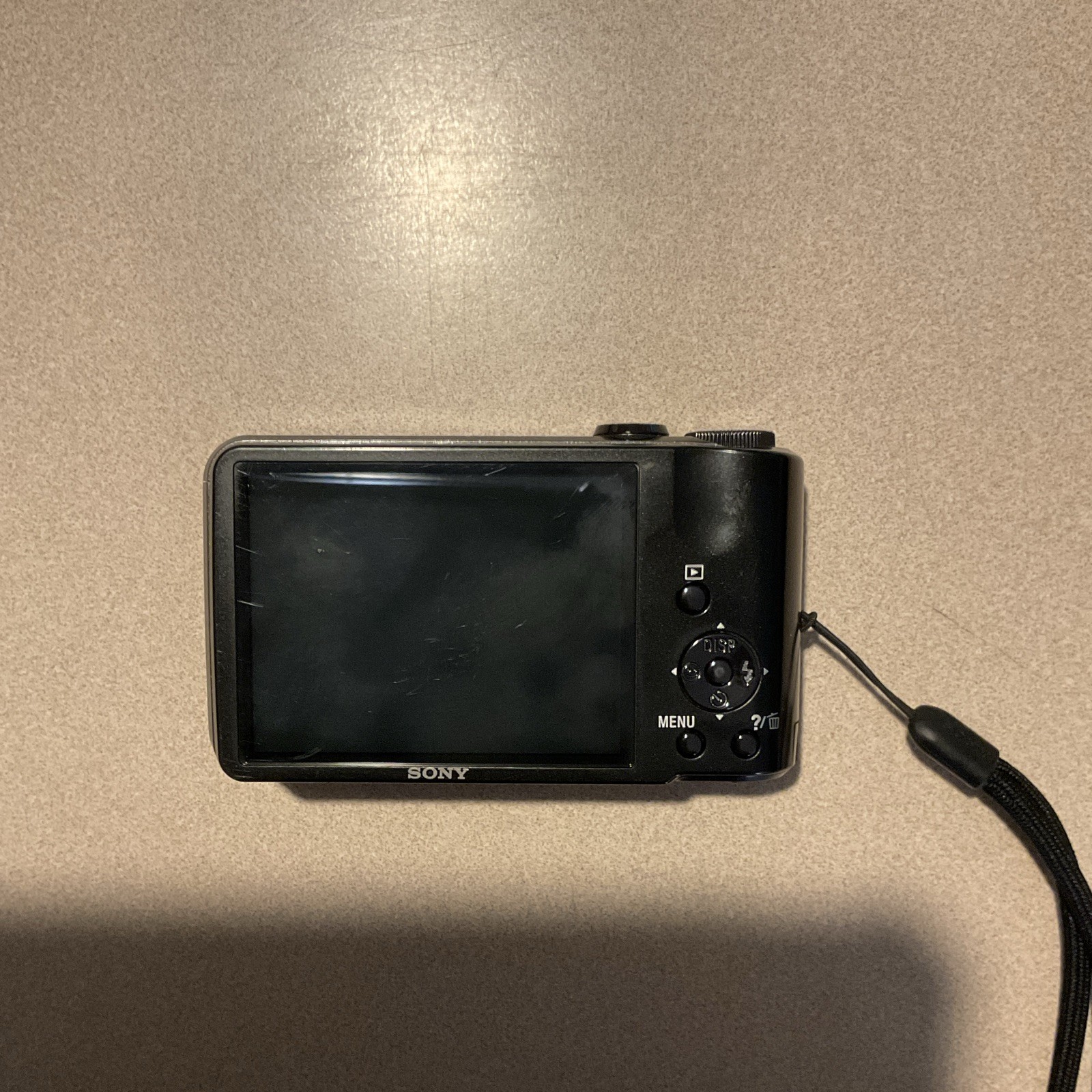Sony Cyber-shot Compact Digital Camera 16.1mp 10x Zoom Black w/ Charger, SD card