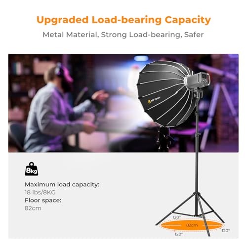 Light Stand for Photography, 9.1ft/Portable Extendable Photo Video Tripod 2.8M