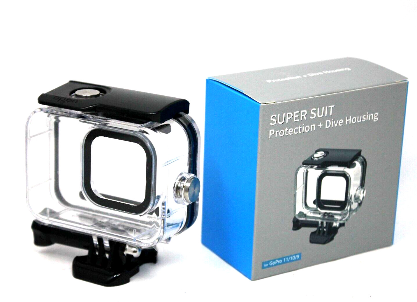 2 X For Gopro 12 ,11 ,10, 9 Waterproof Case Diving Protect Underwater Durable