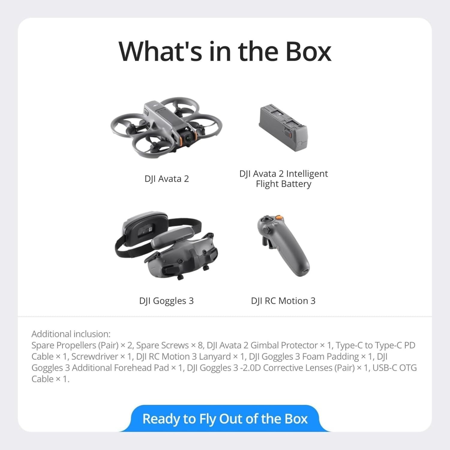 DJI Avata 2 Fly More Combo (1 Battery)