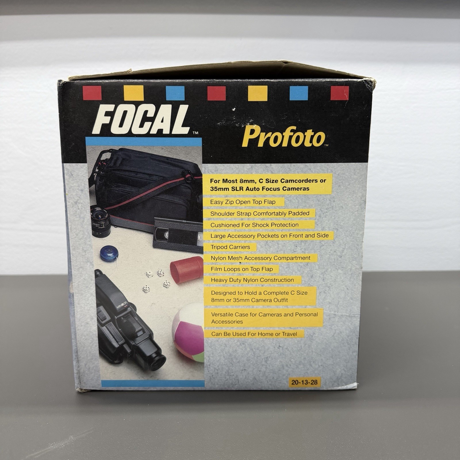 NEW Focal Profoto 35mm Video Camera Bag Case Vintage NWT in Original Box