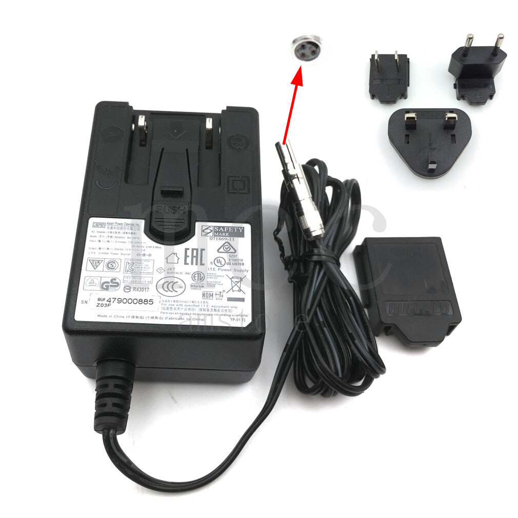 Convergent Design Odyssey 7 7Q 7Q+ & Apollo Monitor Recorder AC Power Supply