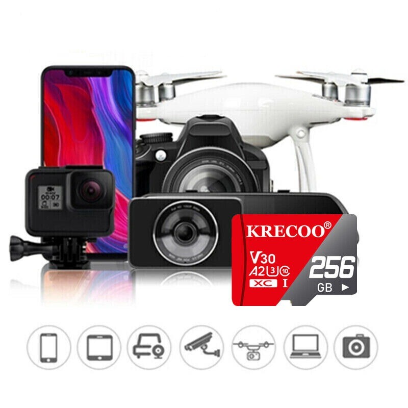 Ultra Micro SD Memory Card 128GB 256GB Class10 U3 Flash TF Card for Dash Cam Lot