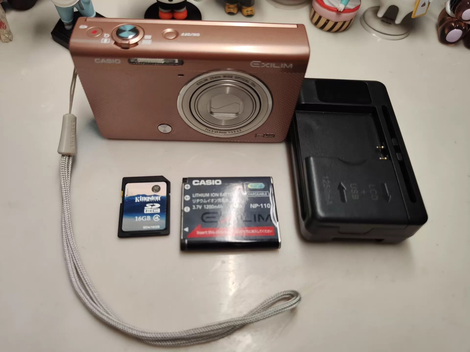 Casio digital camera EXILIM EX-ZR50 compact pink Bluetooth Wi-Fi-