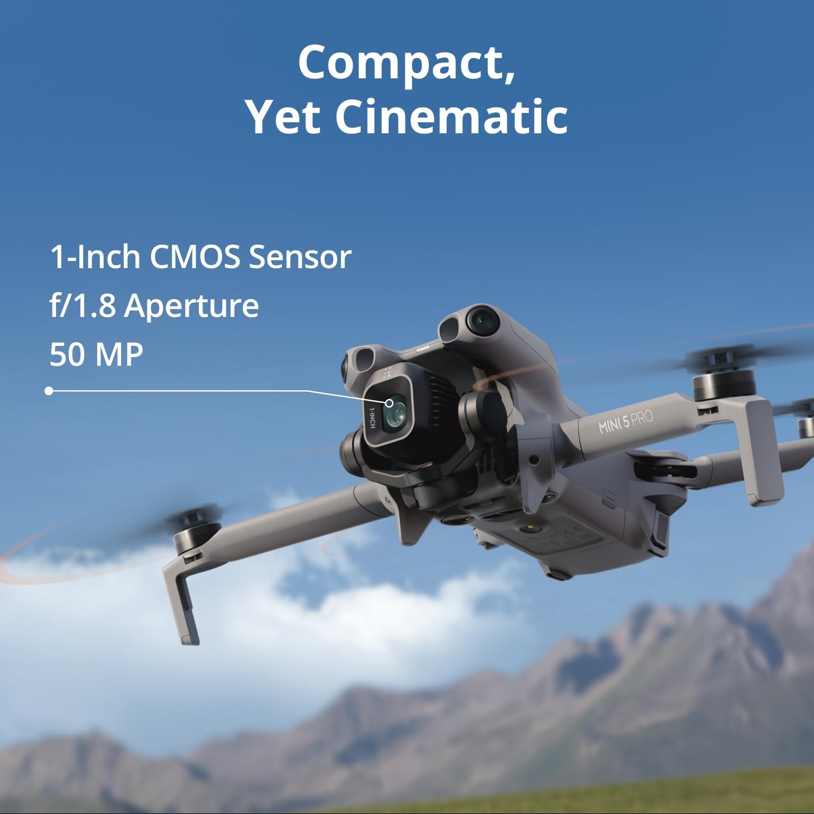 DJI Mini 5 Pro Drone Fly More Combo Plus (DJI RC 2 Controller)