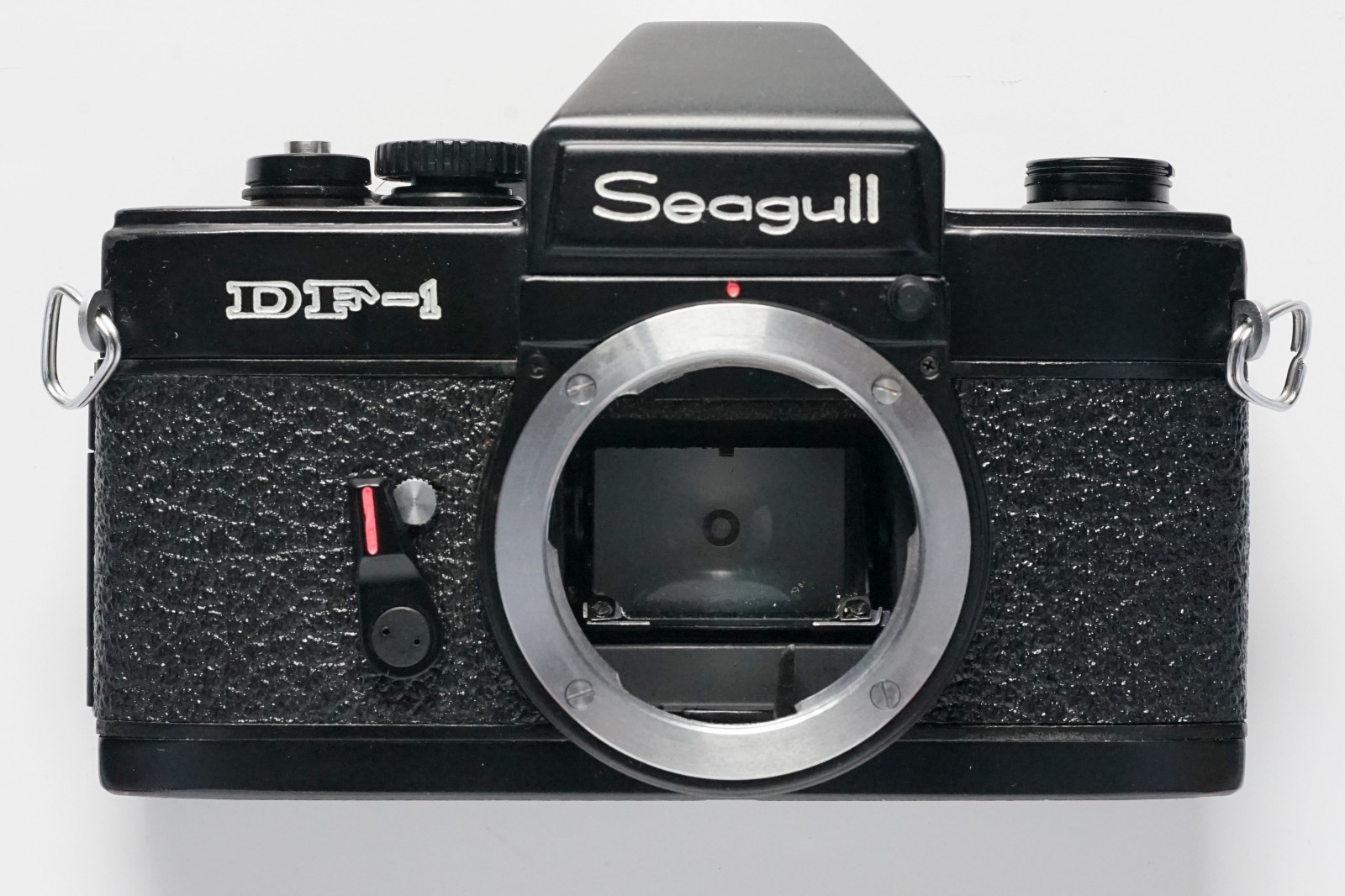 @RARE@ TOTALLY BLACK Seagull DF-1 SLR Camera Made in China