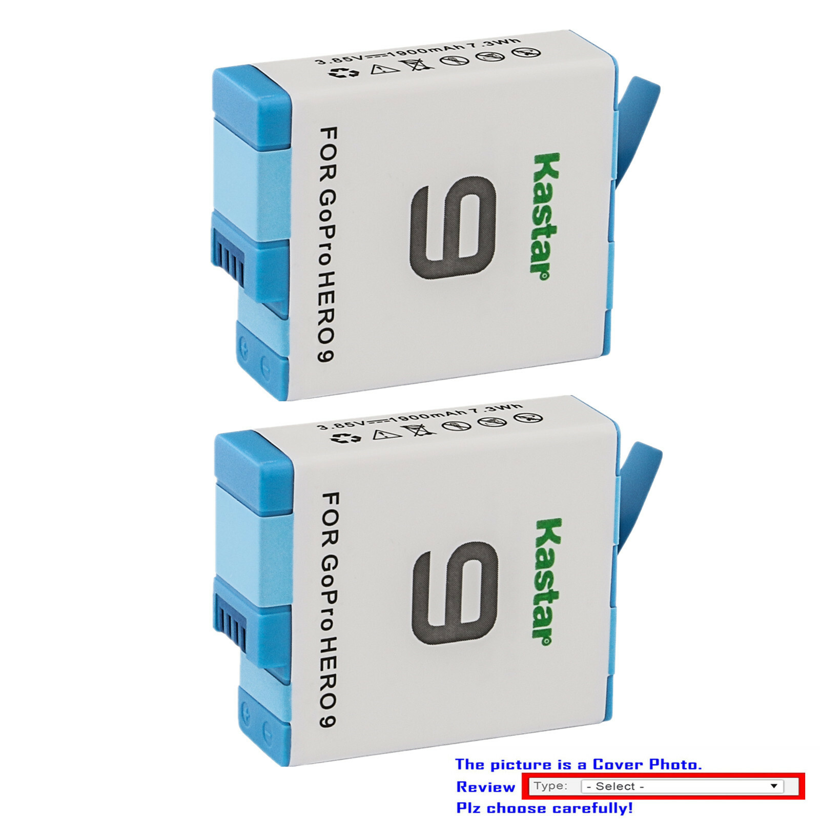 Kastar Replacement Battery Pack for GoPro HERO9 GoPro HERO9 Black Edition Action