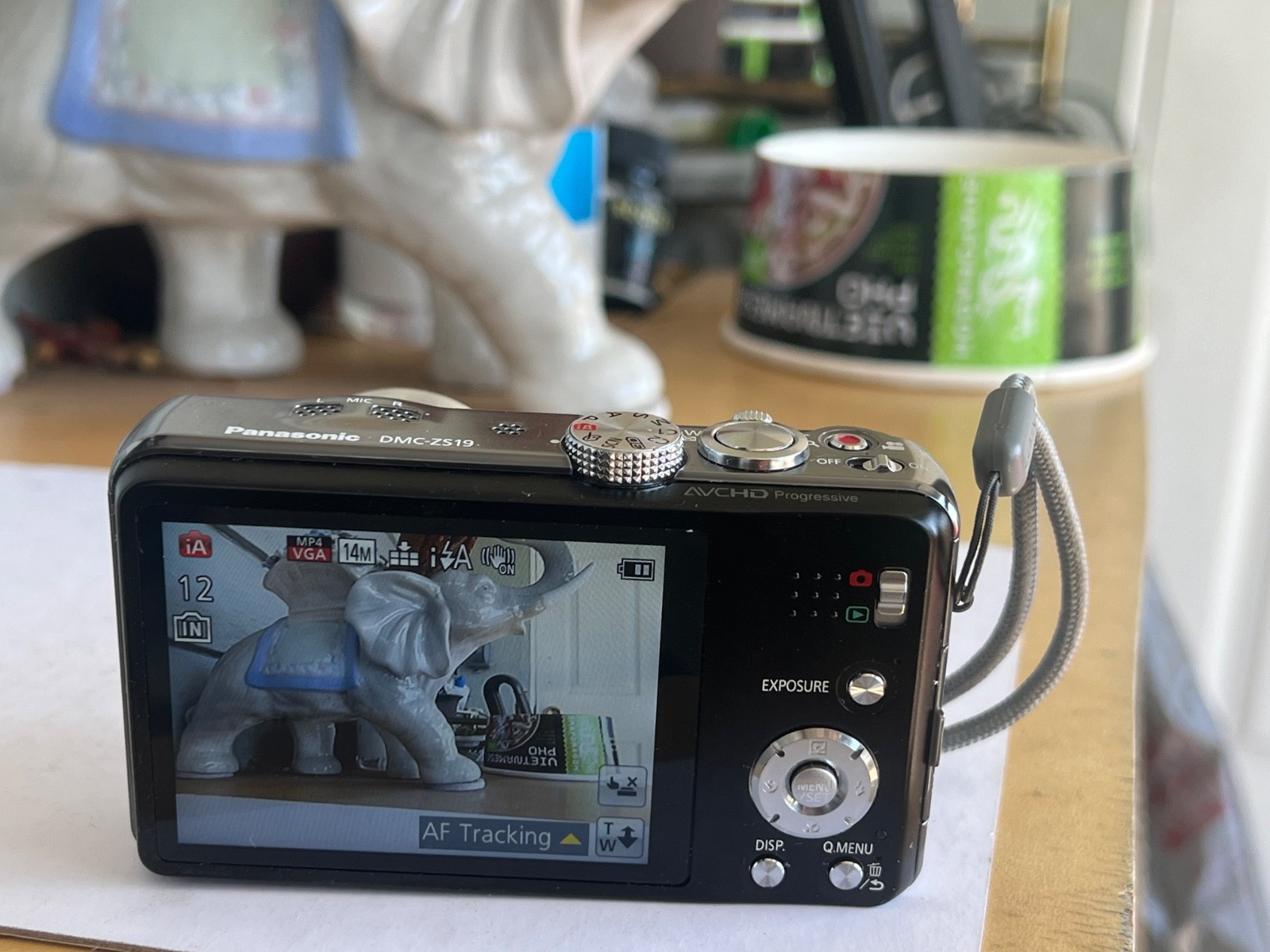 Panasonic LUMIX DMC-ZS19 14.1MP Digital Camera – Black