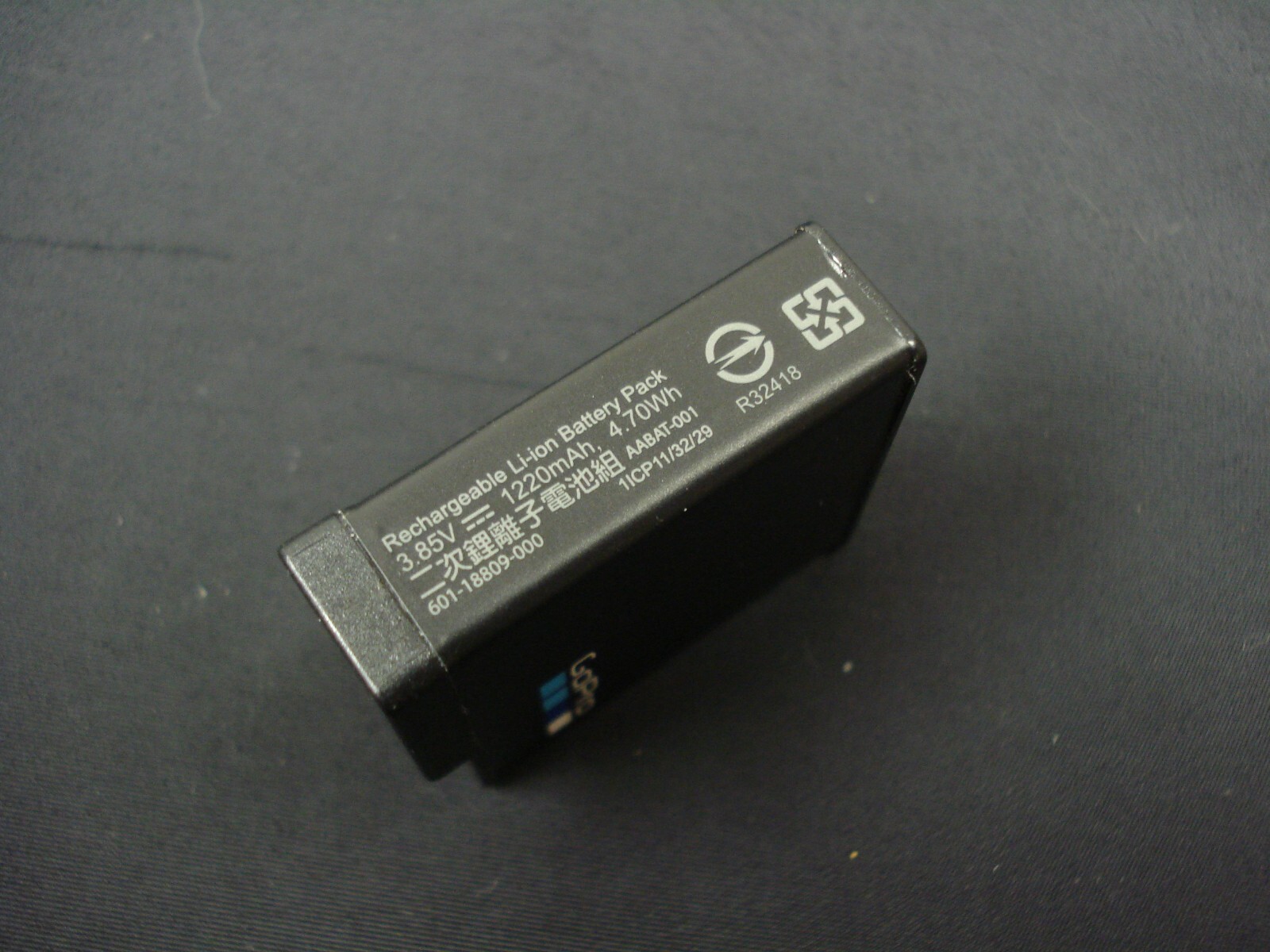 Original GoPro Rechargeable Battery AABAT-001 for HERO5 & HERO6 & HERO7 1220 mAh