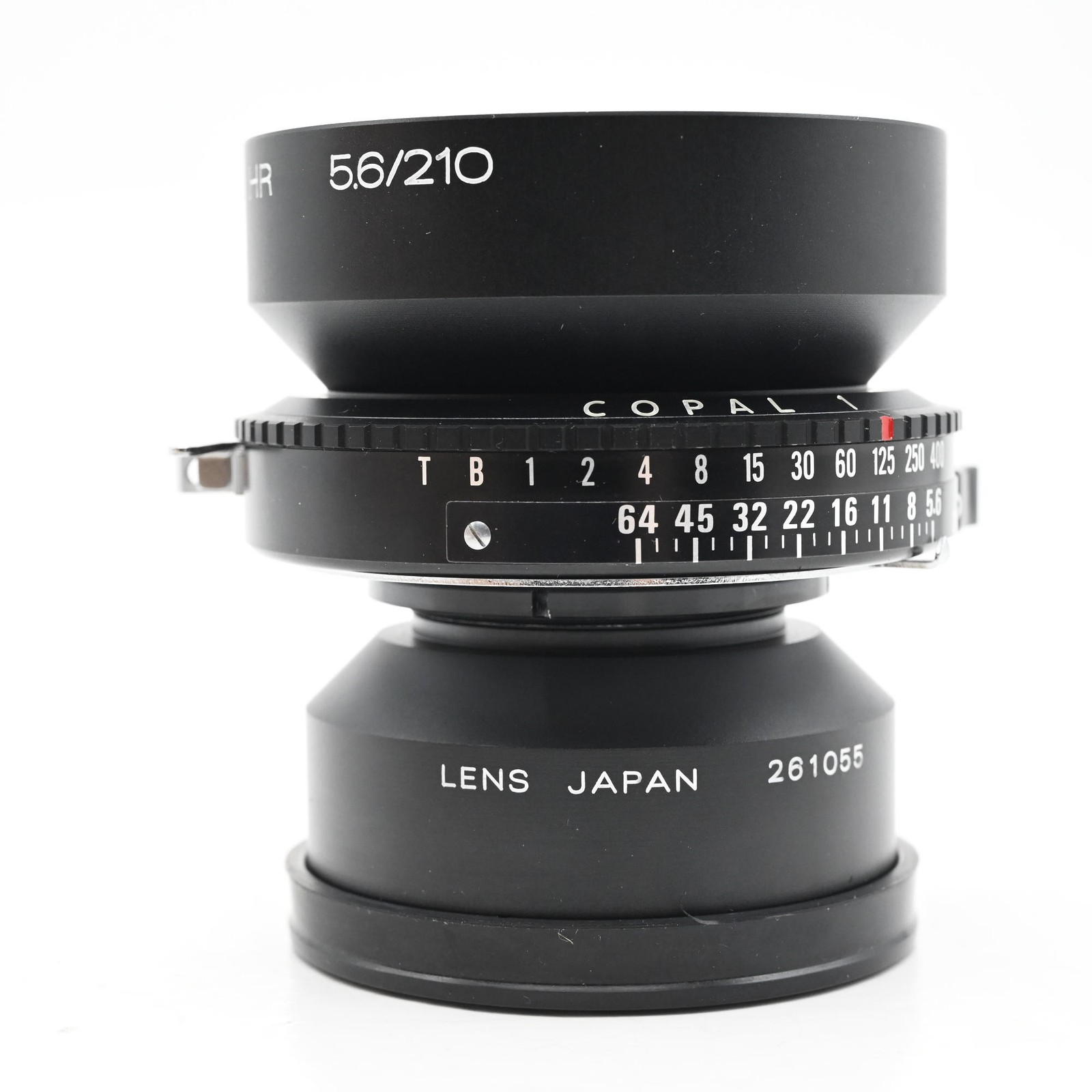 Caltar HR 210mm f5.6 Copal 1 Lens #055