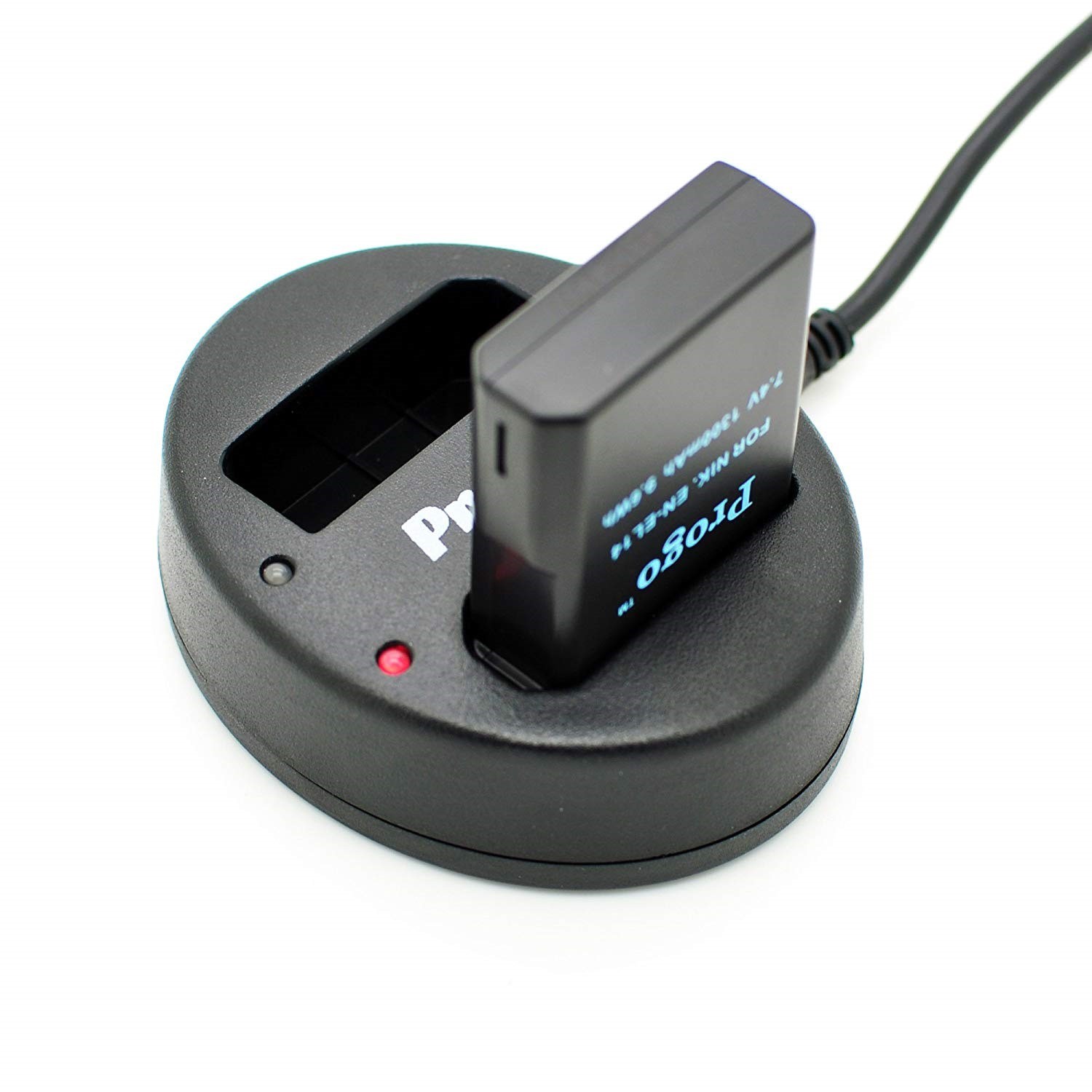 Dual Battery USB Charger for Nikon EN-EL14 EN-EL14a P7000, P7100, P7700, P7800