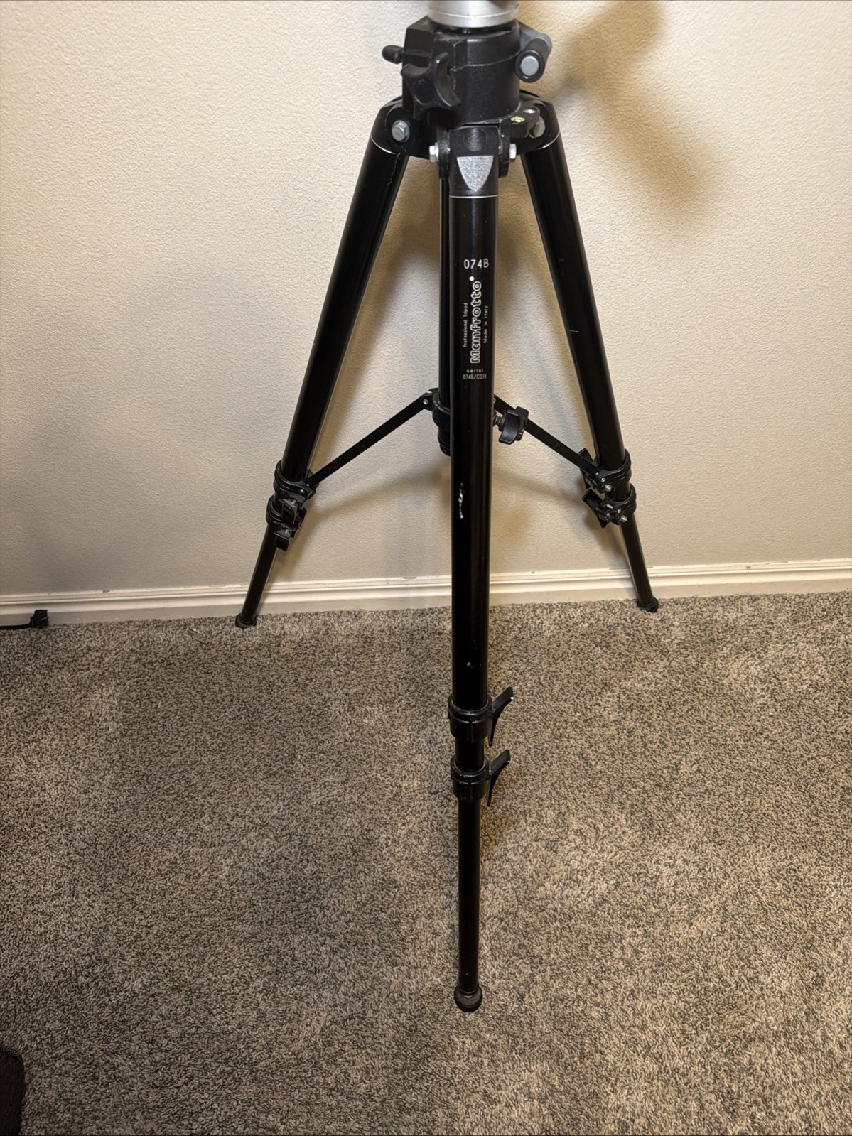 Manfrotto 074B Professional Tripod With Manfrotto # 29 Mk2 Head
