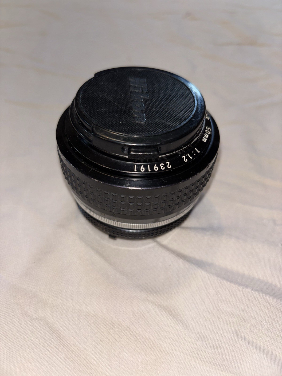 Nikon Nikkor Standard 50mm f/1.2 Fixed Manual Focus F-Mount Lens