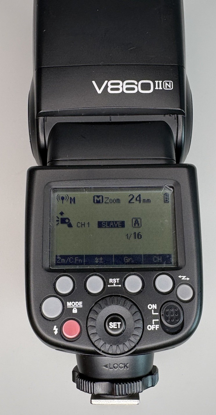 Godox V860II N Lithium Battery Powered Flash for Nikon, No Battery Included