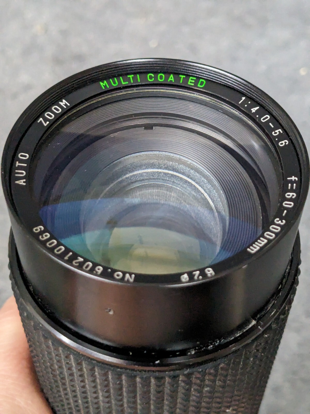 Sears Zoom Multi-Coated 60-300mm f:4.0-5.6 Manual Focus Lens 202.7368300