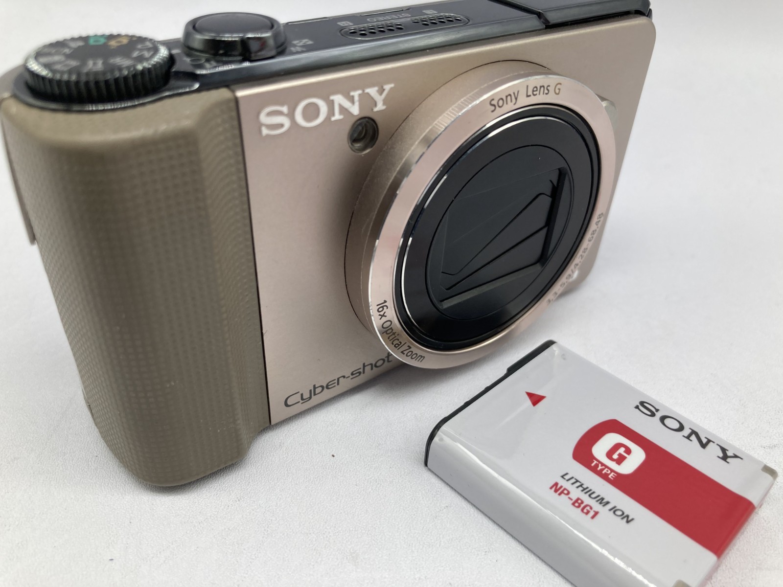 English OK Excellent Sony Cyber-shot DSC-HX9V brown Digital Camera 2587