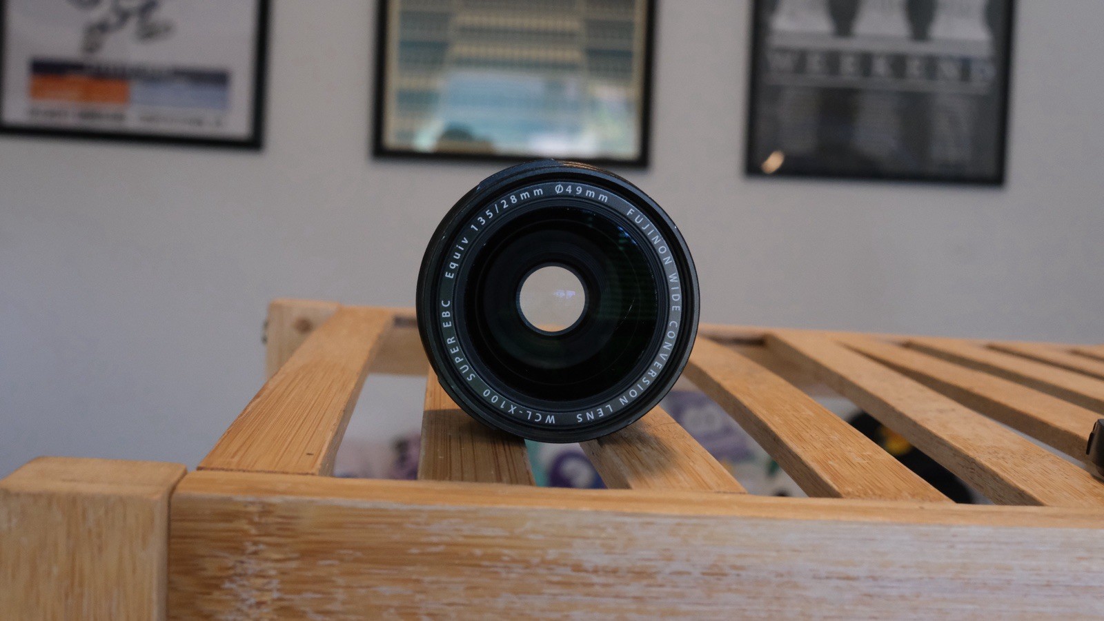 Fujifilm WCL-X100 Wide Angle Conversion Lens Gen 1 Black 49mm w/ Hoya Filter