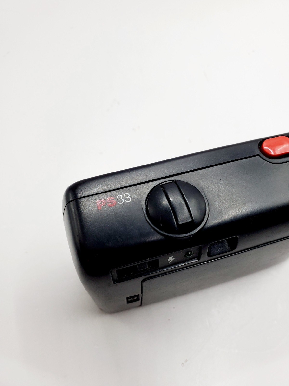 Black Vivitar PS33 Built-In Flash Focus Camera Hobby Collect Photo