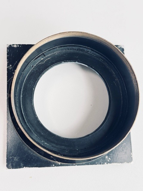Large format lense barrel and shutter