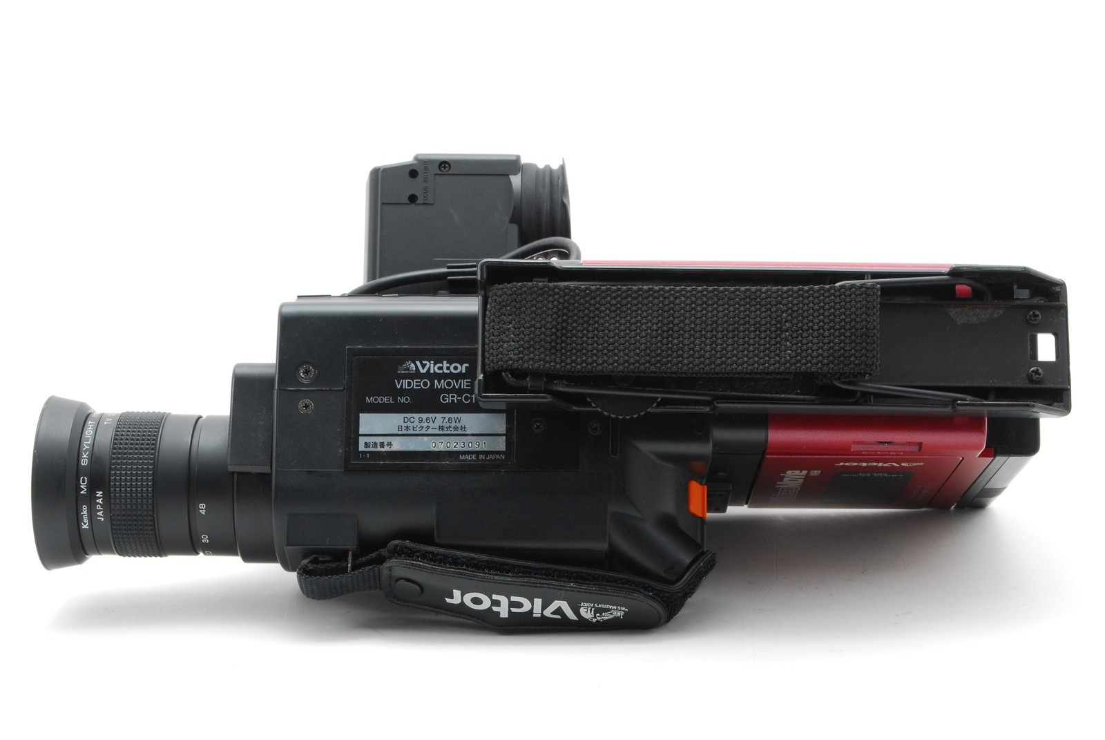 [As-is/CASE] Vintage Victor JVC Video Camera GR-C1 Back to the Future JAPAN