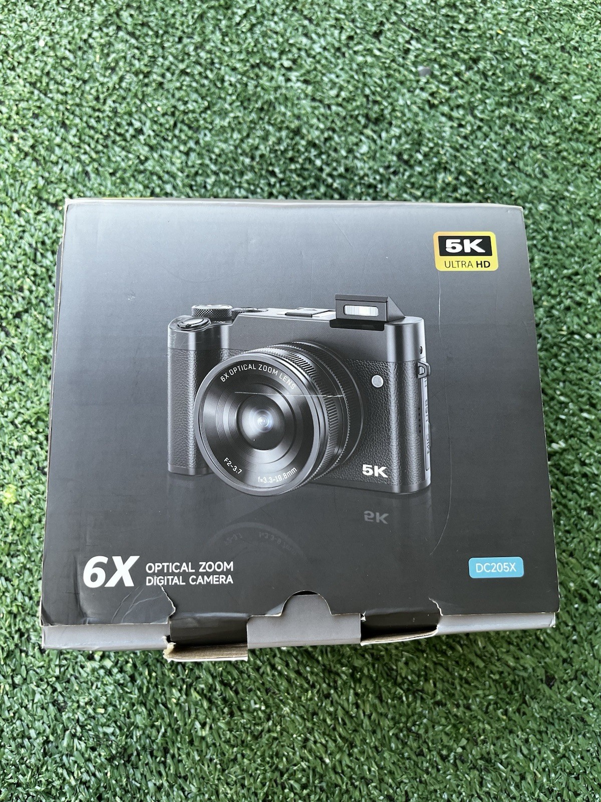 5K 64MP Digital Camera for Photography Vlogging WiFi Dual Lens 6X Zoom 64GB