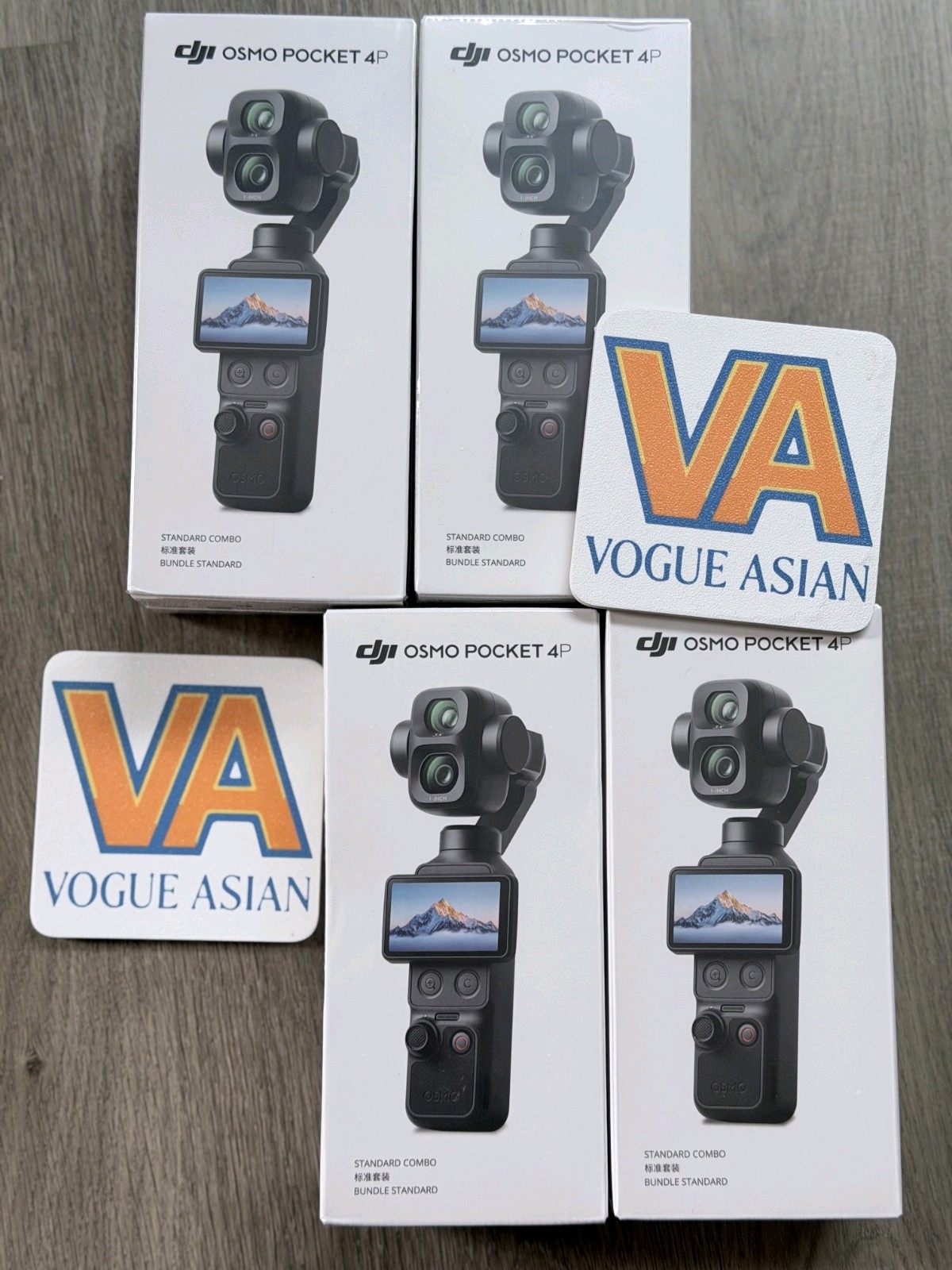 DJI Osmo Pocket Four Pro(4P) Standard Combo Handheld Stabilizer vlog US STOCK