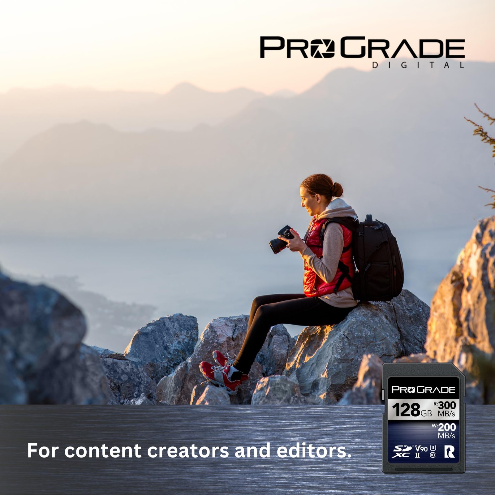 SDXC UHS-II V90 Iridium Memory Card (128GB)