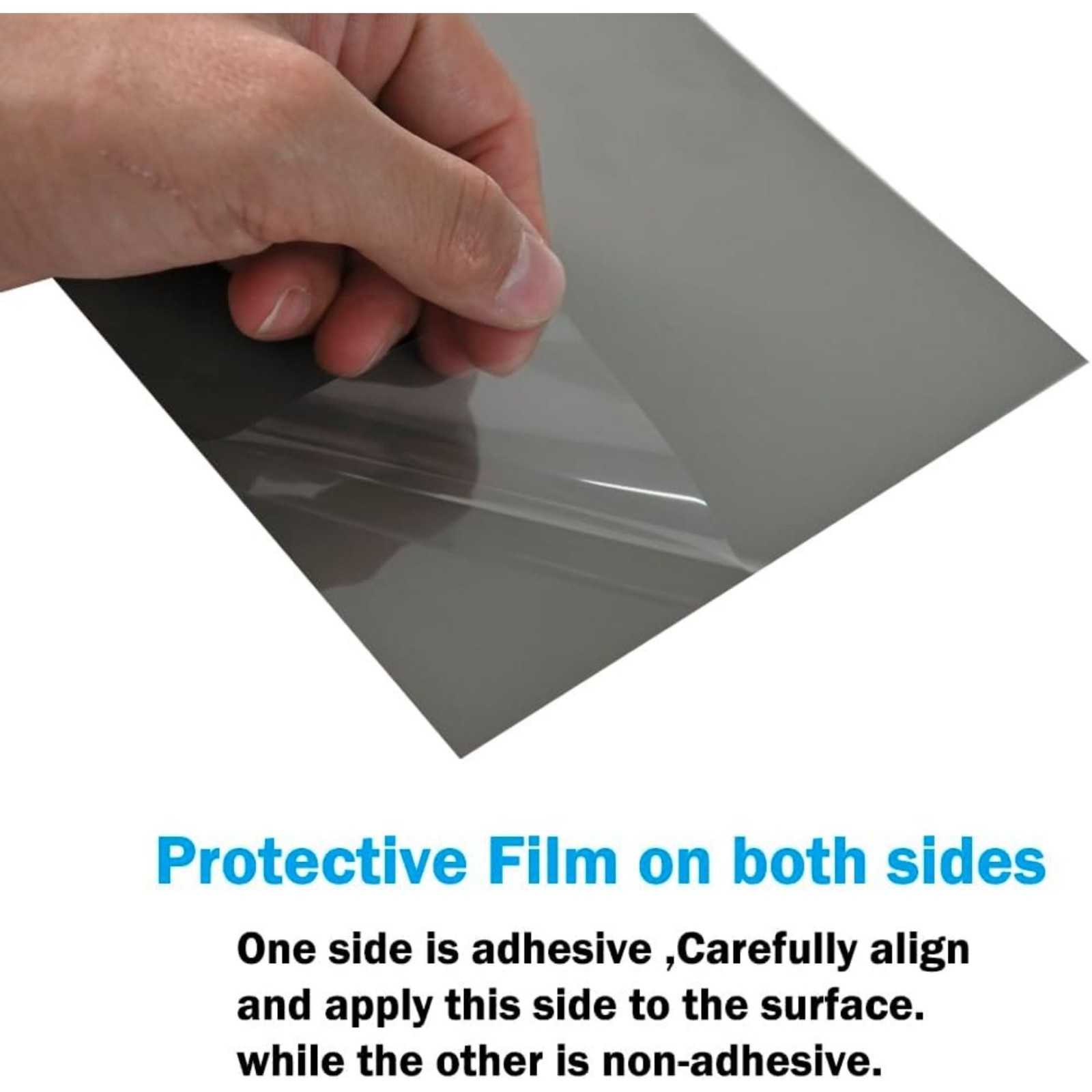 Adhesive Polarizing Film Sheet 7.8″ x 11.8″ – Linear Polarizer Filter for LCD S