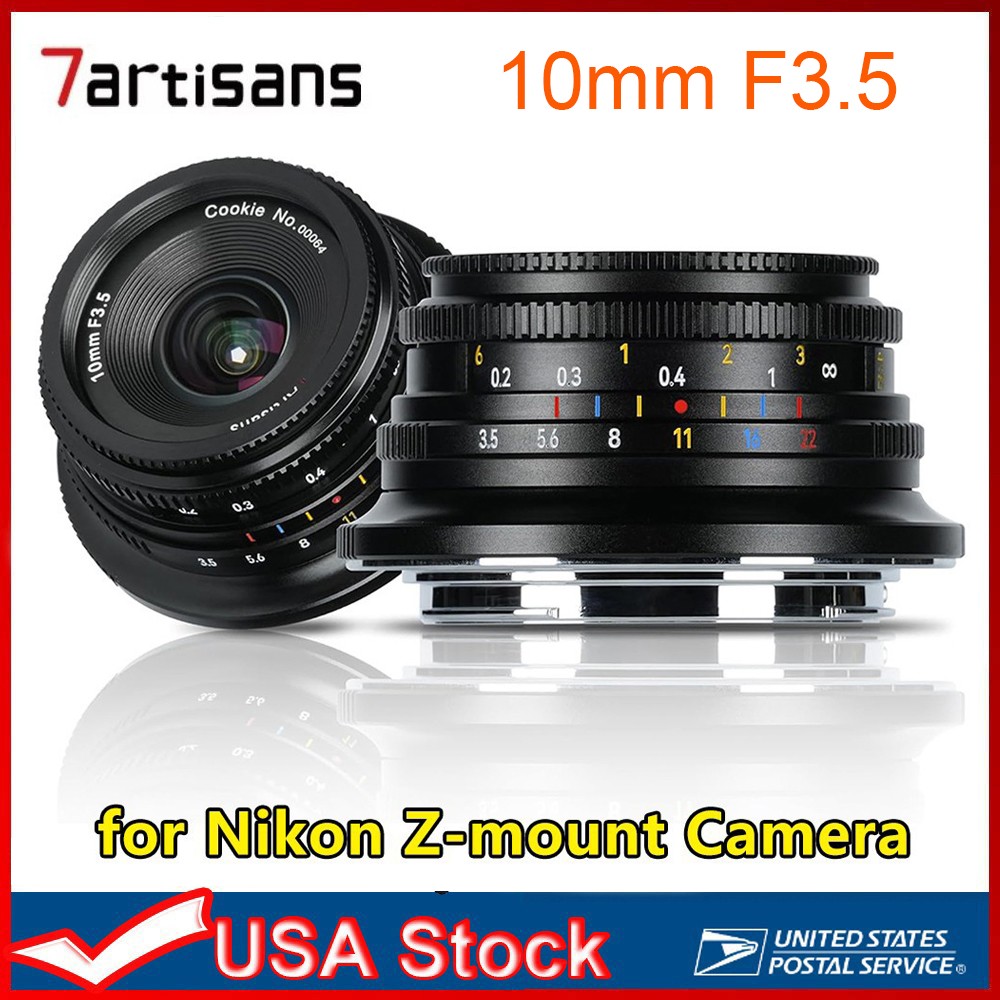7artisans 10mm F3.5 APS-C Ultra-Wide Angle Manual Lens for Nikon Z-mount Camera