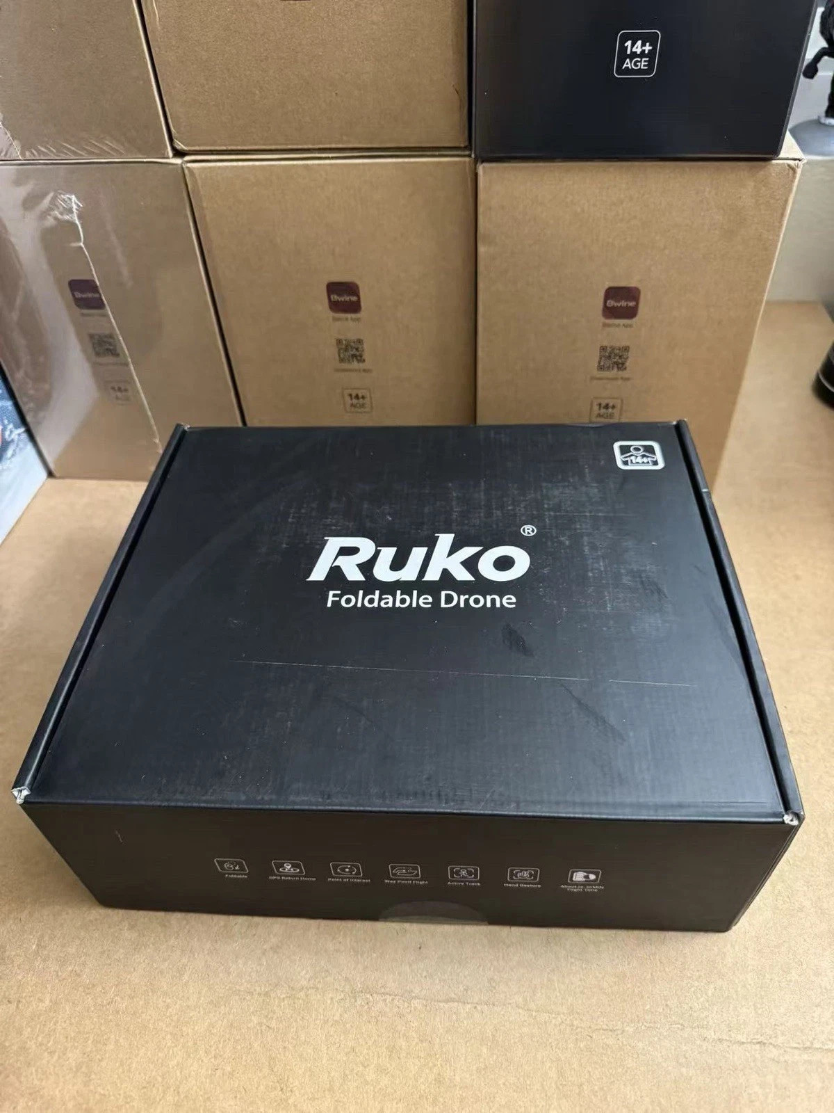 NEW! Ruko F11 GPS 4K Camera Drone, 60Mins Flight Time, Beginner Long Range Drone