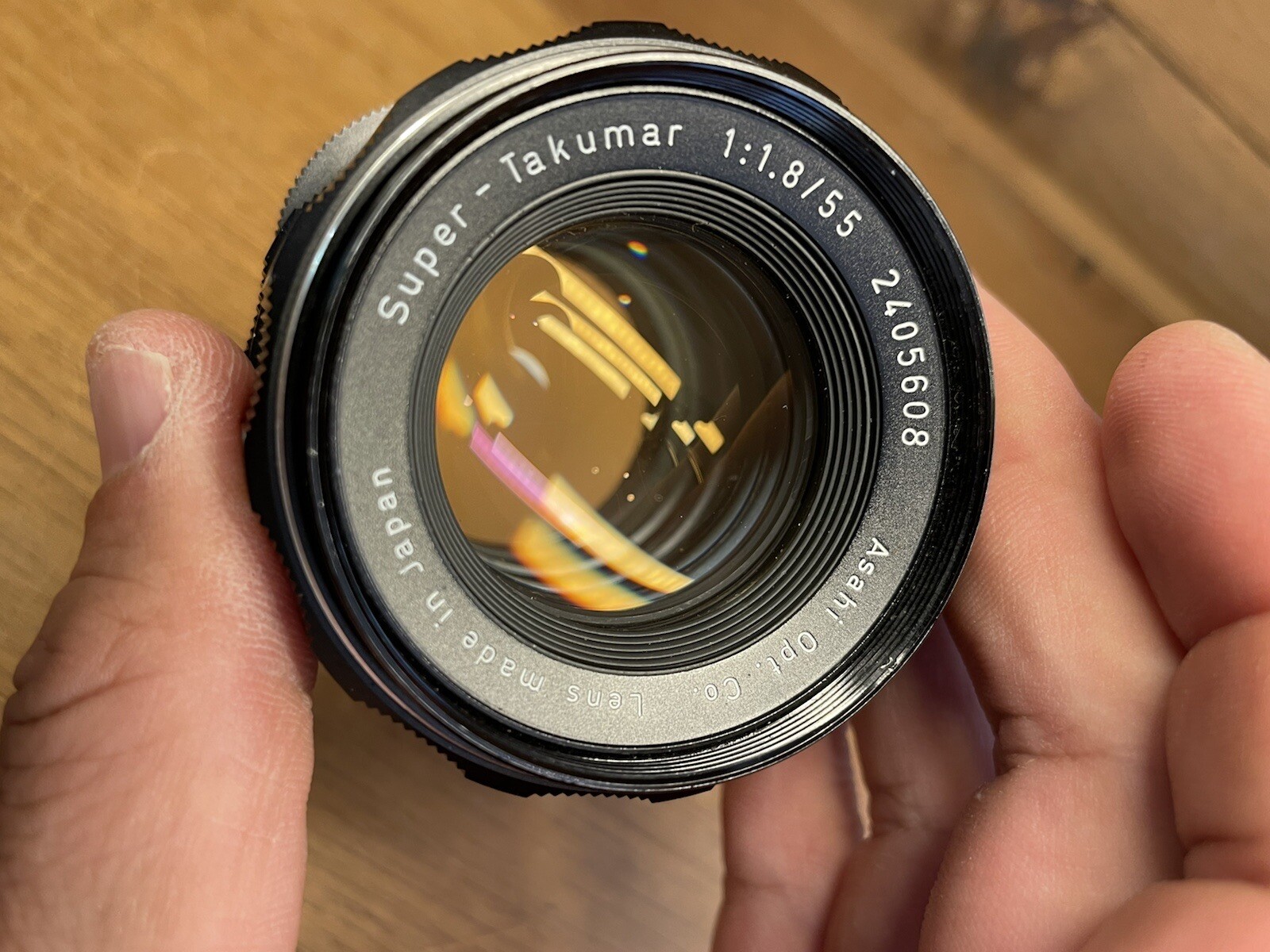 *Black Custom : Near Mint ++* Pentax S2 Late Mod Camera Super Takumar 55mm F/1.8