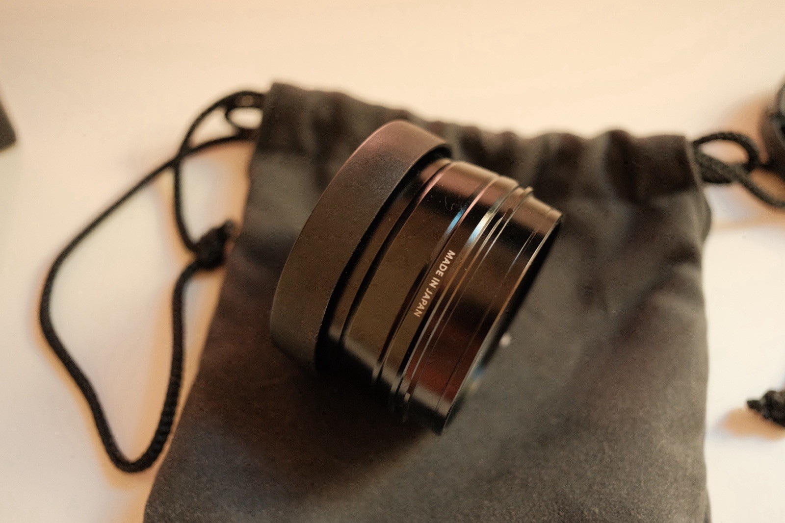 Fujifilm WCL-X100 II Wide Conversion Lens Black For Fujifilm 49mm Wide Angle