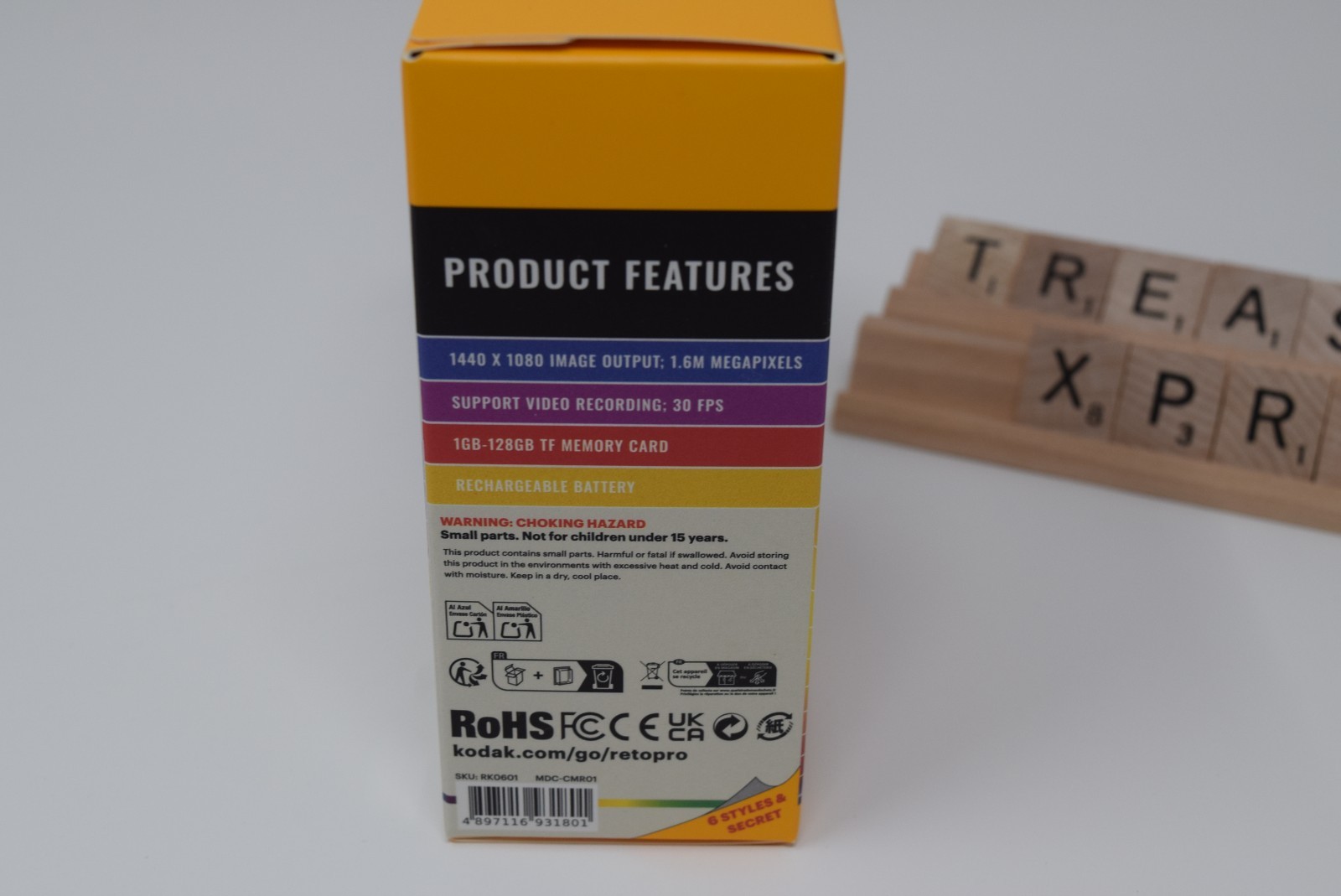 Kodak Charmera 1987 Keychain Camera Sealed Collectible Blind Box 🔥