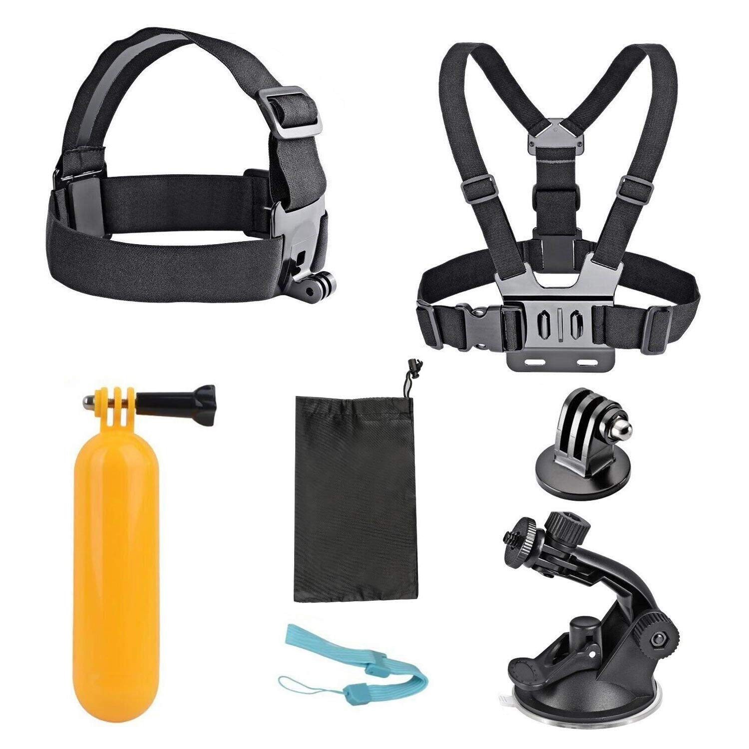 AKASO 7 in 1 Action Camera Accessories Kit for EK7000/EK7000 Pro/Brave 4/Brave 4