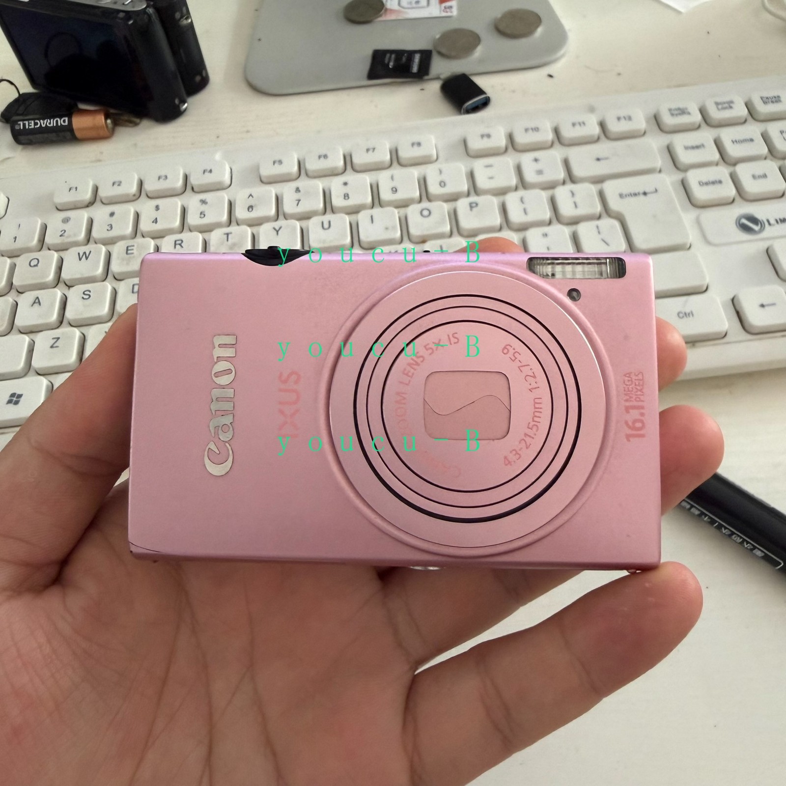 Canon Powershot ELPH 110 HS/ IXUS 125 HS/ IXY 220F Digital Camera AE/FE Lock