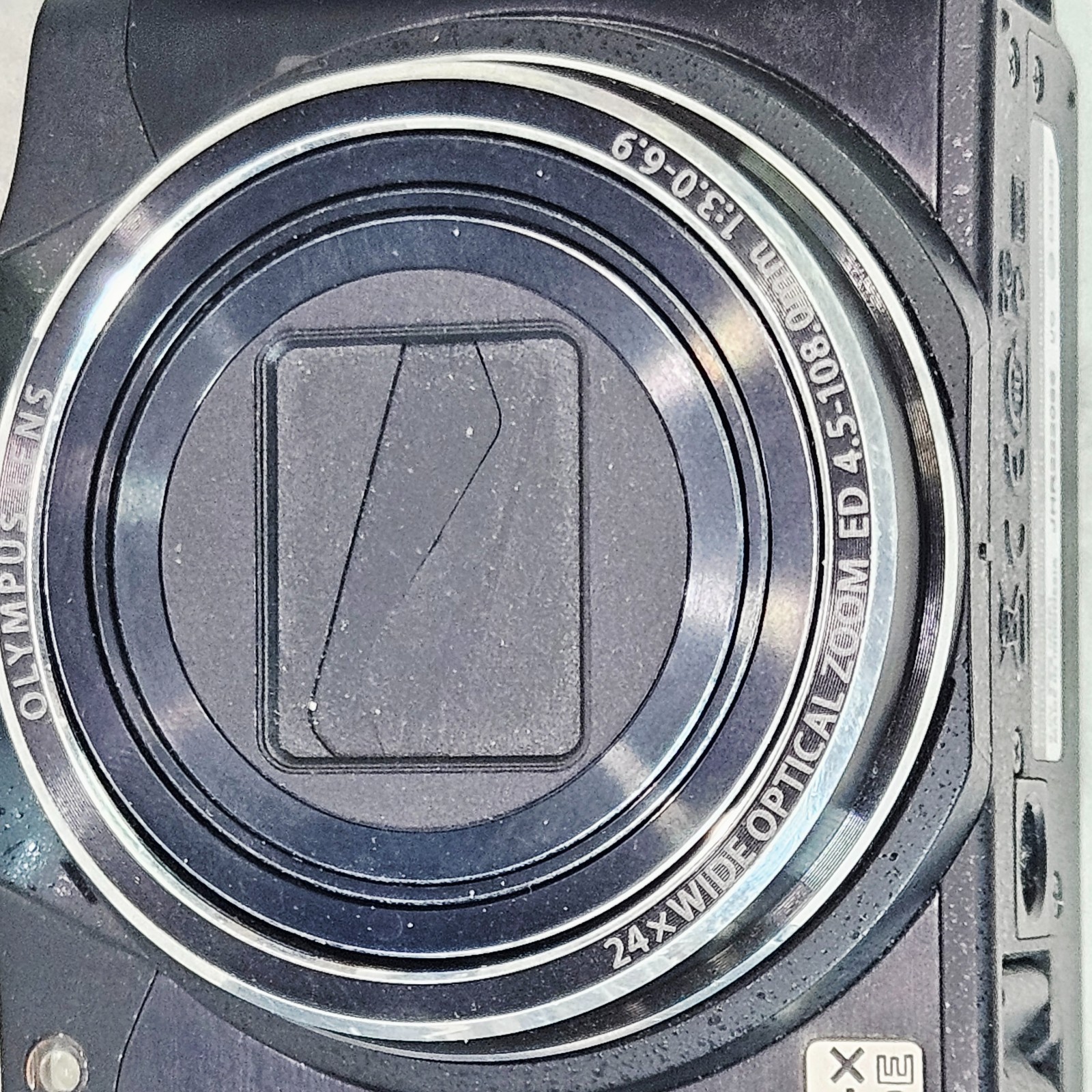 Olympus SZ-14 Digital Camera 14MP 24x Zoom Black Battery Works Clean