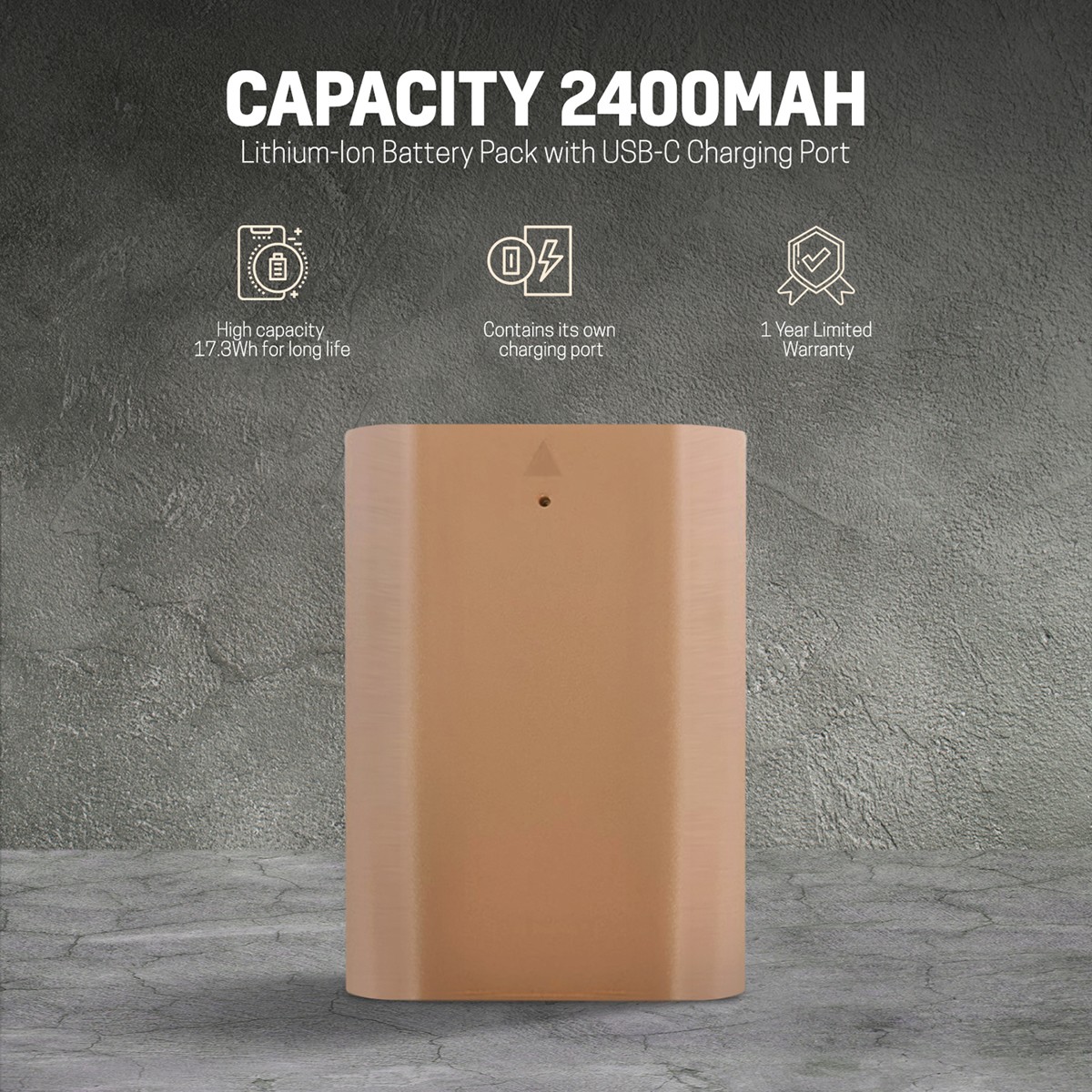 Green Extreme 2x NP-FZ100 17.3Wh 2400mAh Li-Ion Battery w/Compact Charger, Plate