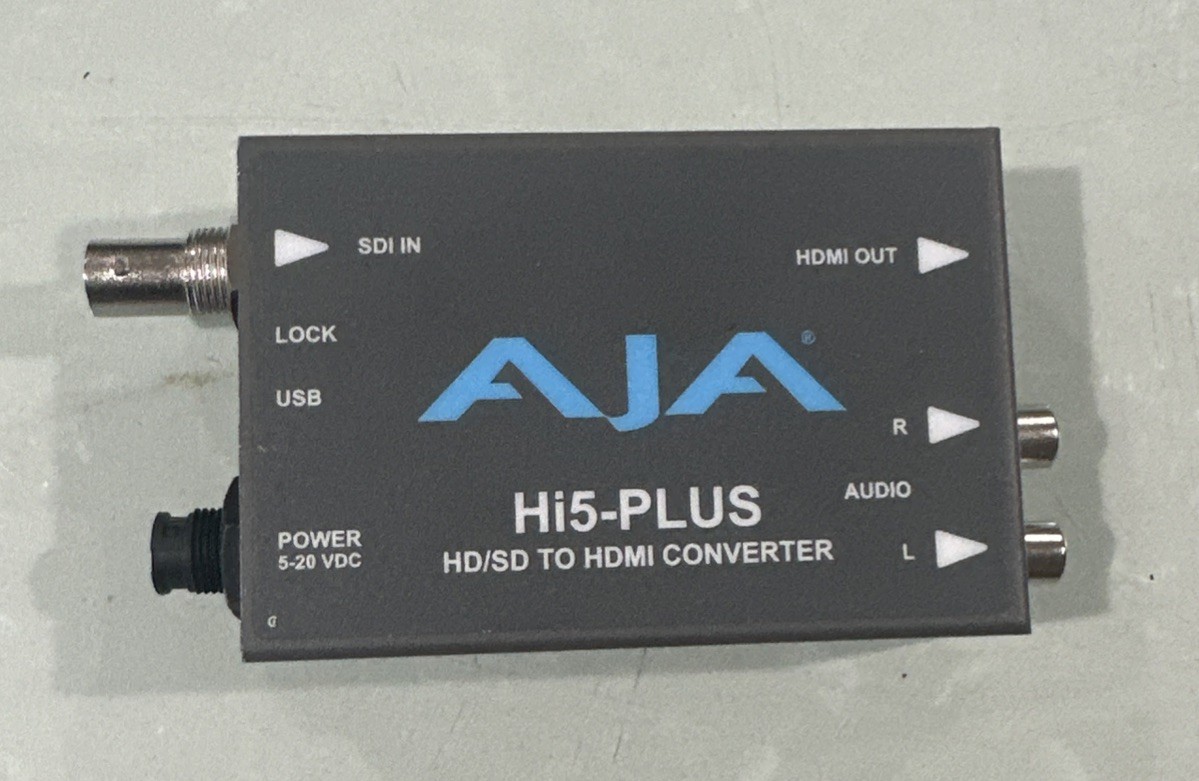 AJA Hi5-PLUS HD/SD to HDMI Converter