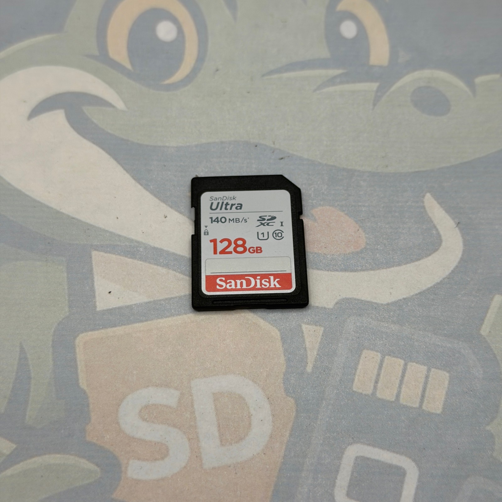 128GB – SanDisk Ultra SD Card – 140MB/s – Untested – GC653