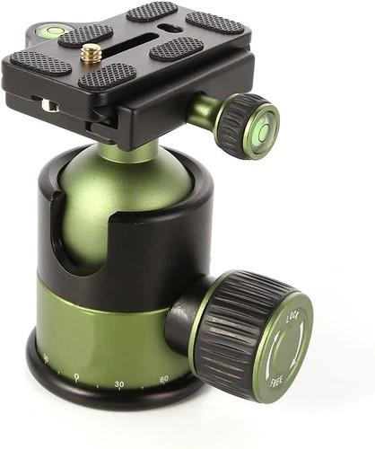 20Kg/44Lb Load 360° Panoramic Professional Heavy Duty Tripod Ball Head W/Arca Sw