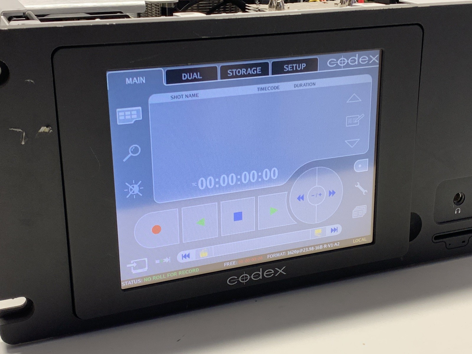 Codex CDR1 Rackmount Audio Recorder with CDB1 Disk Pack | #R614